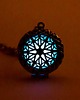 wisiory ALONE IN THE DARK - Round Silver - wisiorek 1