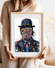 plakaty Plakat Graffiti Man 2