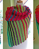 szale damskie UNIKAT szal-kameleon "Spring" 3