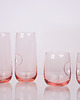 szklanki i kieliszki ON FINGER PINK / set maxi 2+2+1 3