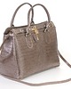 torebki do ręki Torba skórzana Shopper - kolor taupe   (7141 ) 2