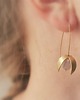 kolczyki wire wrapping Kolczyki-dzwonki 4