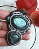 wisiory Amulet z Labradorytami "Faith" 3