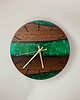 zegary Zegar ścienny z drewna i żywicy epoksydowej 4