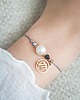 bransoletki z kamieni naturalnych Bransoletka Zodiakalna Panna Big Pearl z Zawieszką 3