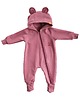 kombinezony dla dziewczynki Kombinezon Miś - malinowy 1
