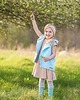 bluzy dla dziewczynki Kamizelka dziecięca - błękitny 1