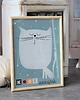 plakaty Plakat kot  50x70 2
