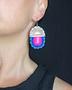 kolczyki soutache Etniczne i kolorowe kolczyki soutache 5