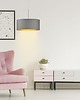 lampy wiszące Zielona lampa wisząca do salonu ze złotymi elementami SINTRA GOLD  fi - 30 cm 1
