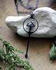 wisiory Mały metalowy wisiorek z motywem grzyba muchomora w stylu hippie boho 2
