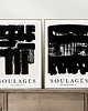 plakaty Zestaw plakatów -  Soulages balck and white set v2 5