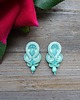 kolczyki soutache Aqua-  kolczyki Soutache 2