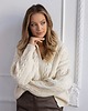 swetry damskie  Sweter Wool Obsession Śmietankowy Śmietankowy 1