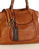 torby na ramię Torebka skórzana shopper bag ispirato dalla natura brąz camel 4