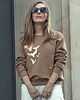 bluza bez kaptura damska Bluza sky camel 1