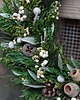 wianki bożonarodzeniowe Wianek świąteczny z stabilizowanych i suszonych roślin 3