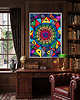 grafiki i ilustracje 17. MANDALA WOJNA - rysunek, plakat. 3