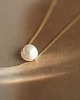 złote naszyjniki Sophie Pearl Necklace 2
