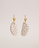 kolczyki ceramiczne Kolczyki ceramiczne white dots 1