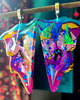 kolczyki z żywicy BLOSSOM OF ELDORADO No. 069 XXL 3