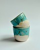 kubki Czarka ceramiczna, turkus 3