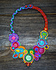 kolie Kolorowy Bajkowiec - naszyjnik Soutache 4