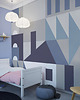 naklejki ścienne do pokoju dziecka Mural dla dzieci Geometry 2