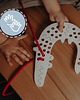 puzzle dla dzieci Krokodyl Felek - Drewniana przeplatanka Montessori, rozwój motoryki małej 4