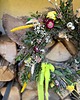 wianki wielkanocne Wianek wiosenno-wielkanocny boho suszki 5