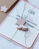 kartki scrapbooking Różowe motyle. Zaproszenia urodzinowe z motylem 1