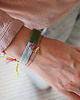 bransoletki na sznurku Wąska bransoletka handmade wiązana na supełek 4