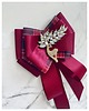 broszki Brosza  / Krawat w kolorze burgund  z Reniferem Exclusive 3