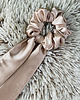 gumki do włosów Satynowa gumka do włosów scrunchie Beżowa RÓŻNE MODELE 7