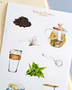 naklejki Herbata - naklejki do kalendarza, bullet journal 2