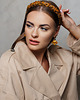 kolczyki - inne Kolczyki Amber Cynamon 1