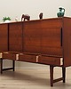 komody i szafki Highboard tekowy, duński design, lata 60, producent: PMJ Viby J 2