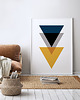 plakaty Dyptyk - FIGURY 3 i 4 - dwa plakaty geometryczne 2