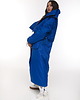 płaszcze damskie Parka Longline Collar Vest Oversize indigo 6