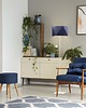 lampy podłogowe Elegancka lampa stojąca do salonu ANKARA z abażurem 4