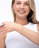 bransoletki - inne Srebrna bransoletka tenisowa paperclip ze stali chirurgicznej premium Paraiso 2