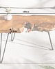 stoliki kawowe Stolik kawowy Wild drewno akacja 100cm nieregularny, z pnia 6