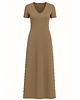 sukienki maxi damskie Sukienka  cappuccino  YY300048 1
