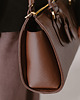 torby na ramię PERFECT BAG - skórzana torebka - brąz klasyczny 3