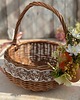 koszyki wielkanocne Wielkanocny koszyczek na święconkę, koszyczek z dekoracją 2