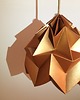 lampy wiszące Abażur klosz Origami Klasyka origamilamp miedź 1