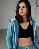 bluza z kapturem damska Bluza DAMSKA BŁĘKITNY KOT 4