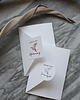 kartki, zaproszenia na chrzest Zaproszenie na chrzciny wzór Origami zestaw 10 sztuk 5