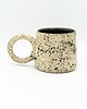 kubki Ceramiczny kubek z okrągłym uszkiem 1