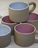 kubki i filiżanki Pastelowy kubek ceramiczny. Ceramika ręcznie robiona 2